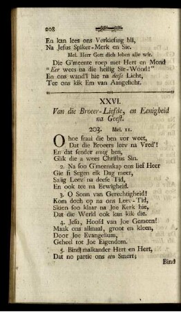 XXVI. Van die Broeer-Liefde, en Eenigheid na Geest.