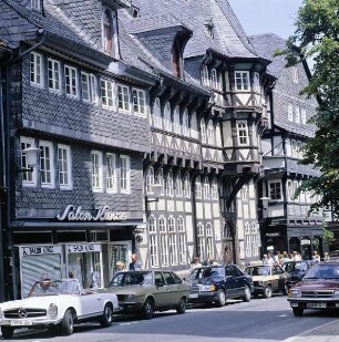 Goslar. Historisches Fachwerkhaus. Hauptfassade