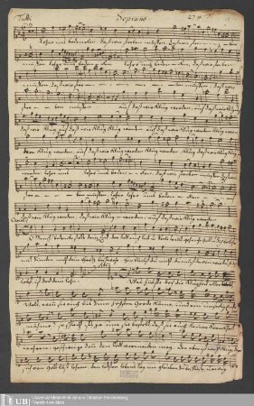 Ms. Ff. Mus. 1235 - Am 27 post Trinit: