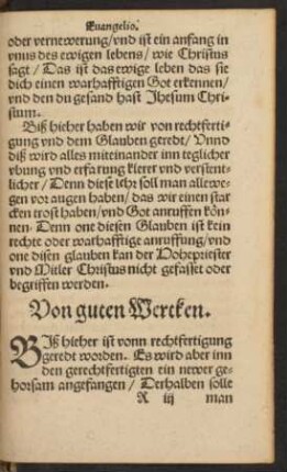 Von guten Wercken.