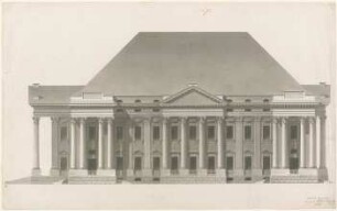 Fischer, Carl von; Wien (Österreich); Oper - Seitenfassade (Ansicht)