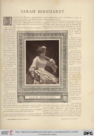 Sarah Bernhardt