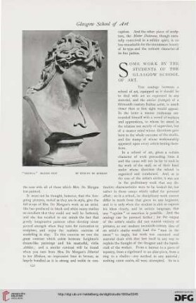 19: Some work by the students of the Glasgow School of Art