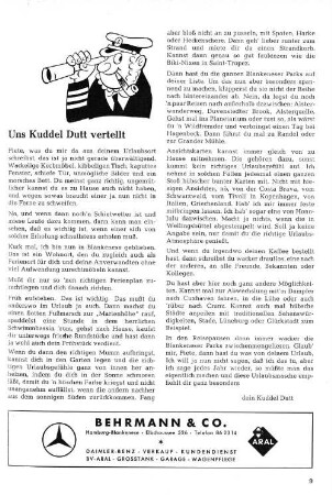 Uns Kuddel Dutt vertellt