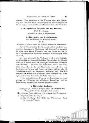 2. Die optischen Eigenschaften der Kristalle
