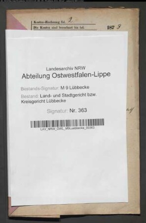 Erblasser: Fricke, Heinrich Wilhelm; Erblasser: Tegeler, Marie Elisabeth: Abschluss eines Erbvertrags