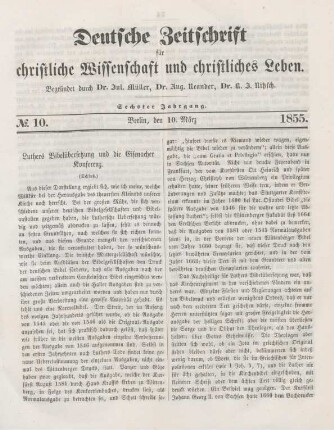73-75 Luthers Bibelübersetzung und die Eisenacher Konferenz : Schluß