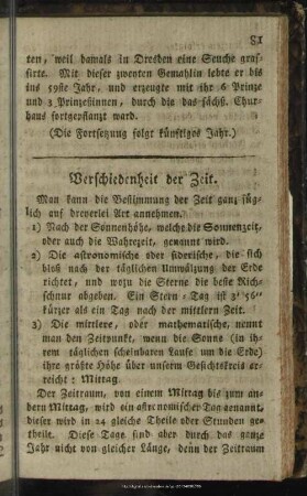 Verschiedenheit der Zeit