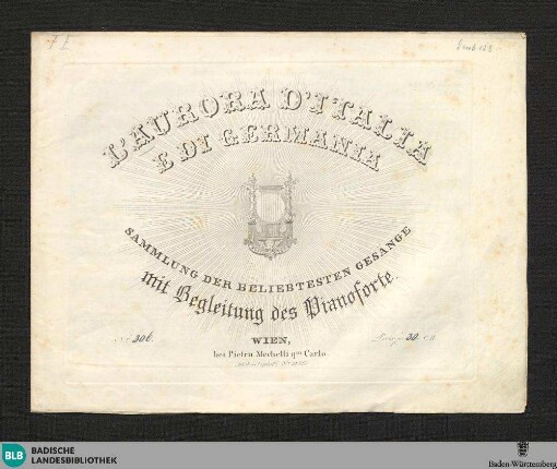 La leçon tyrolienne : chansonette de Mr. Amédée de Beauplan: chantée dans l'Opéra : le Barbier de Sévilla de Rossini