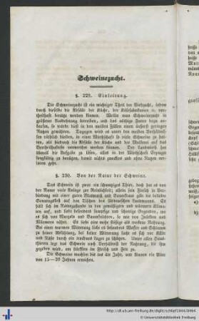 Schweinezucht.