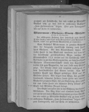 Wintermoor - Ehrhorn - Einem - Wilsede.