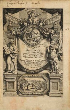 Theatrum Terrae Sanctae Et Biblicarum Historiarum : cum tabulis geographicis aere expressis