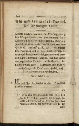 Acht und dreissigstes Capitel, Zwei und funfzigstes Orakel