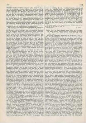 108-109 [Rezension] Martin, Paul, Doktor Martin Luthers Leben, Thaten und Meinungen,