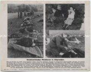 Bildtafel mit Pressefotos aus dem Zweiten Weltkrieg als Beilage der "Niedersächsischen Tageszeitung" (Serie 1642a, Bild 2)