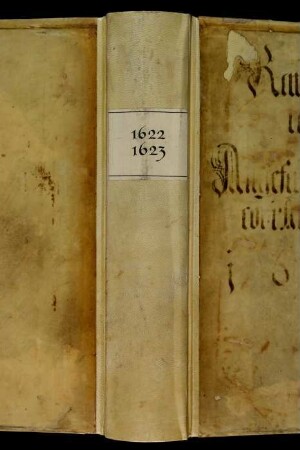 Ratsprotokolle, 1622 Juli 29. - 1623 Juli 25.