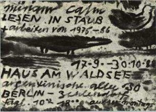 Miriam Calm: Lesen in Staub