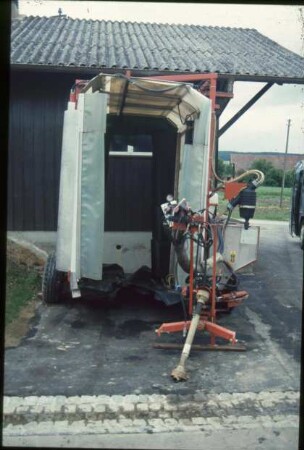 Fotografie: Obstbau, Ernteverfahren, Erntetechnik