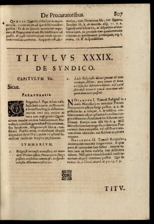 Titulus XXXIX.