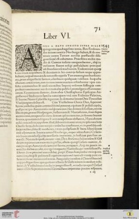 Liber VI.