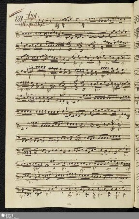 181. Aria: Ha un bel labbro vezzoso vermiglio / Piccinni, N.