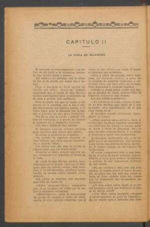 Capítulo II - La tabla de salvación