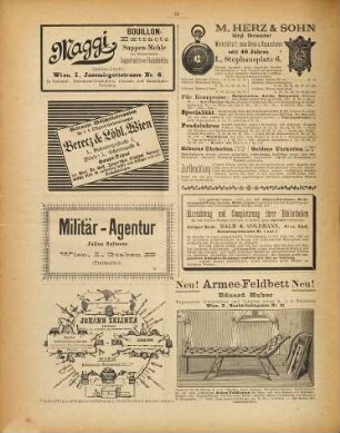 Armee-Blatt : militärwissenschaftliche Wochenschrift für die Interessen unserer Land- und Seemacht. 10. 1891