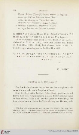 Nachtrag zu S. 152, Anm. 2