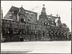 Niederlande, Middelburg. Hospitaal (Krankenhaus). Straßenansicht