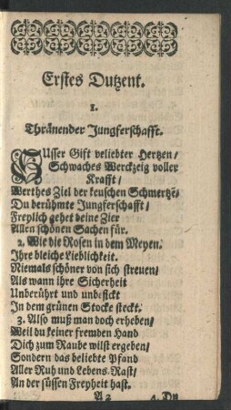 Erstes Dutzent