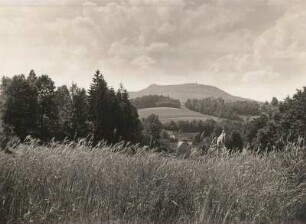Lückendorf, Blick vom Hang des Sommerberges nach Lückendorf