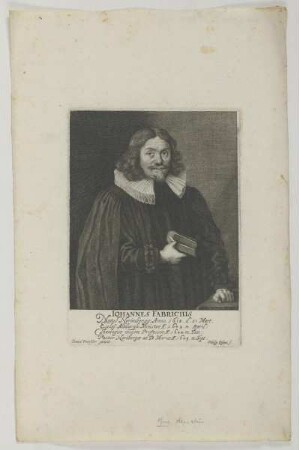 Bildnis des Iohannes Fabricius