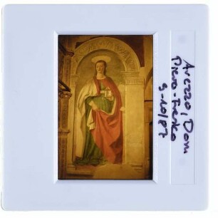 della Francesca, Maria Magdalena,Arezzo, Kathedrale : Linkes Seitenschiff