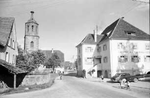 Denzlingen: Gasthof; mit altem Turm