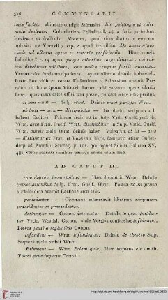 Ad caput III