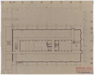 Physikalische Institute der Universität Köln: 1. Physik Grundriss KG, 1:100
