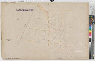 Norddinker (Hamm), Umlegung Norddinker, Urkarte II Norddinker Planbl. 9