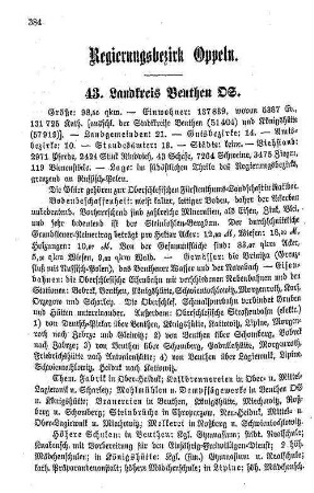 Regierungs-Bezirk Oppeln