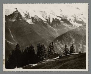 Berghütte bei Münen im Berner Oberland
