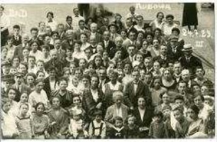 Menschengruppe in Bad Kudowa