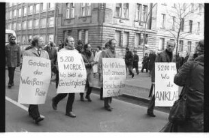 Kleinbildnegative: Protest der ÖTV-Juristen, 1983