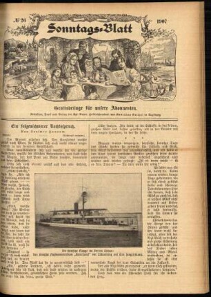 Ausgabe vom Sonntag, den 30. Juni 1907.