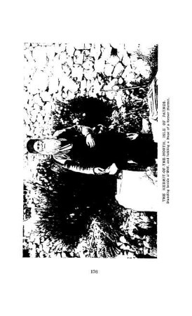 The Hermit of the North, Isle of Patmos, standing beside a Well, and holding a bone of a former Hermit