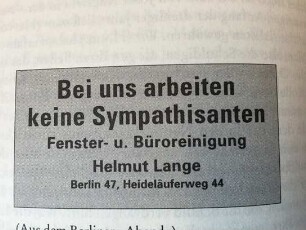 Sympathisanten - Unser Deutscher Herbst