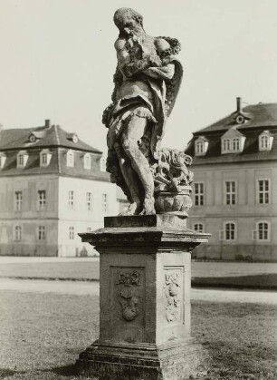 Allegorie des Winters aus dem Schlosspark Pretzsch