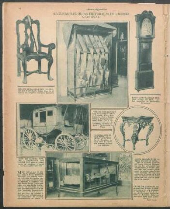 Algunas reliquias históricas del Museo Nacional [Fotografías]