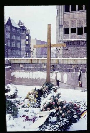 Mahnmal Peter Fechter 31.12.62.