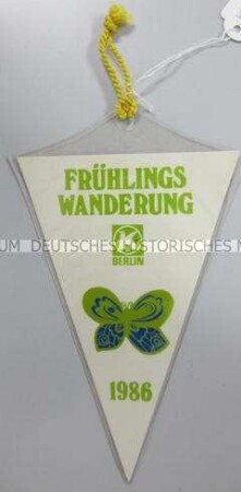 Wimpel der Frühlingswanderung 1986