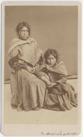 Indianerinnen, vermutlich aus dem Hochland von Bolivien