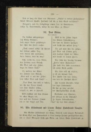 93. Wie Hildebrand mit seinem Sohne Hadebrand kämpfte.